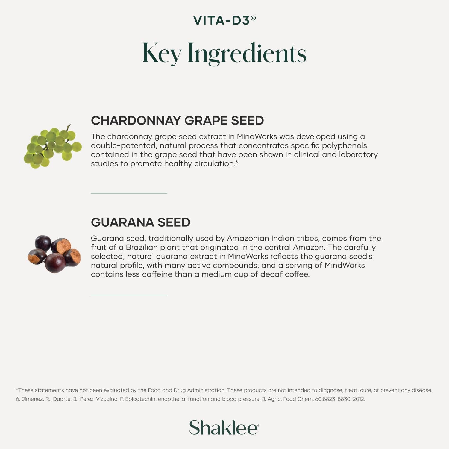Shaklee Mindworks® - Brain Health Supplement for Brain Sharpness & Focus 30 Tablets