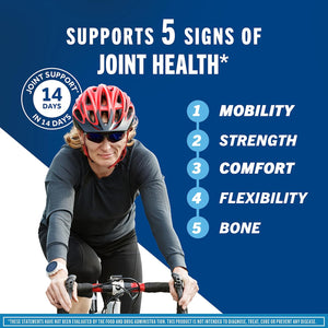 Move Free Advanced Glucosamine Chondroitin MSM + Vitamin D3 Joint Support Supplement, 120 Tablets (60 Servings)