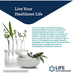 Life Extension Melatonin 1 Mg - for Restful Night & Hormone Balance - 60 Capsules