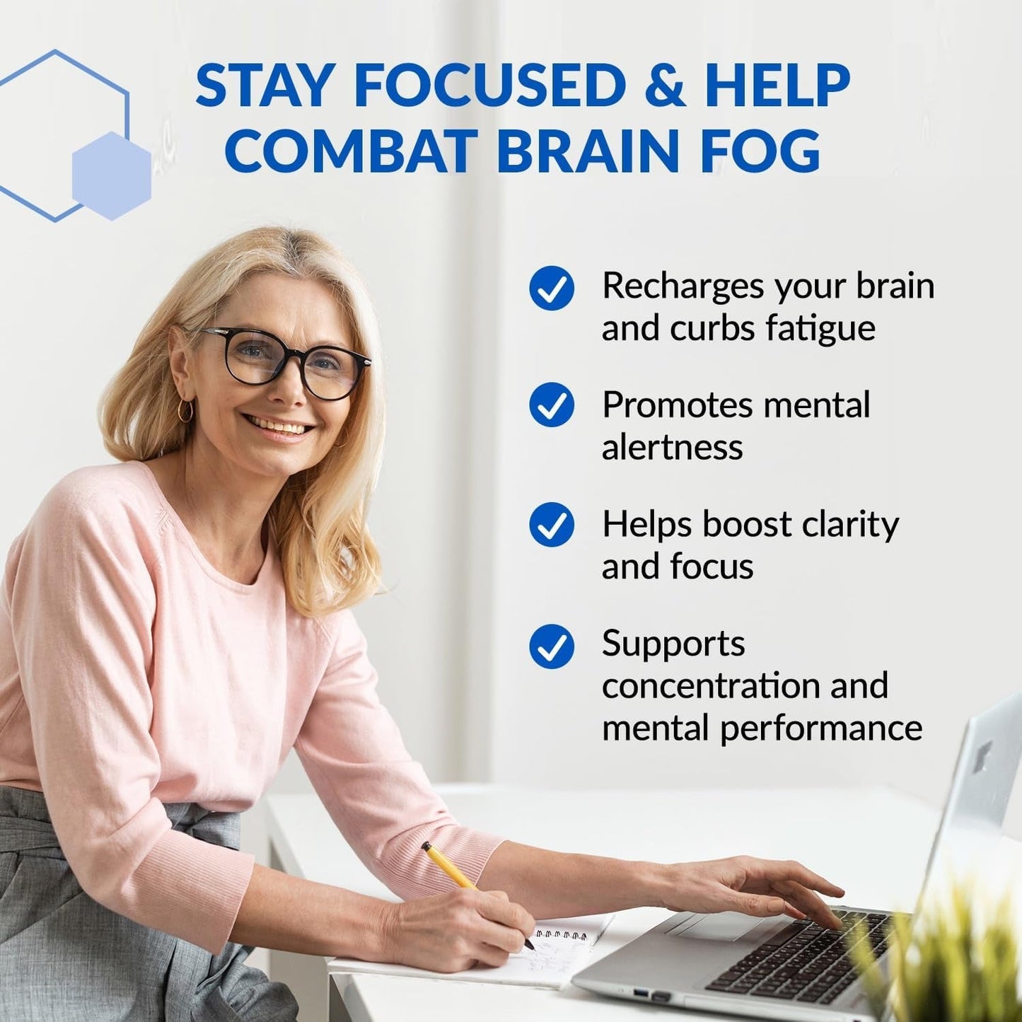 Biotrust Brain Bright – Daily Nootropic Boost for Focus, Concentration, Mental Clarity 30 Servings