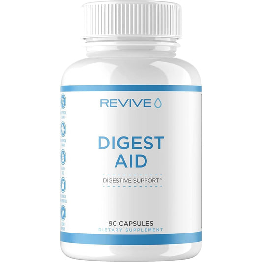 Revive MD | Digest Aid | Promotes the Digestion of Proteins, Fats, Starches & Fibers for Men and Women | 90 Capsules