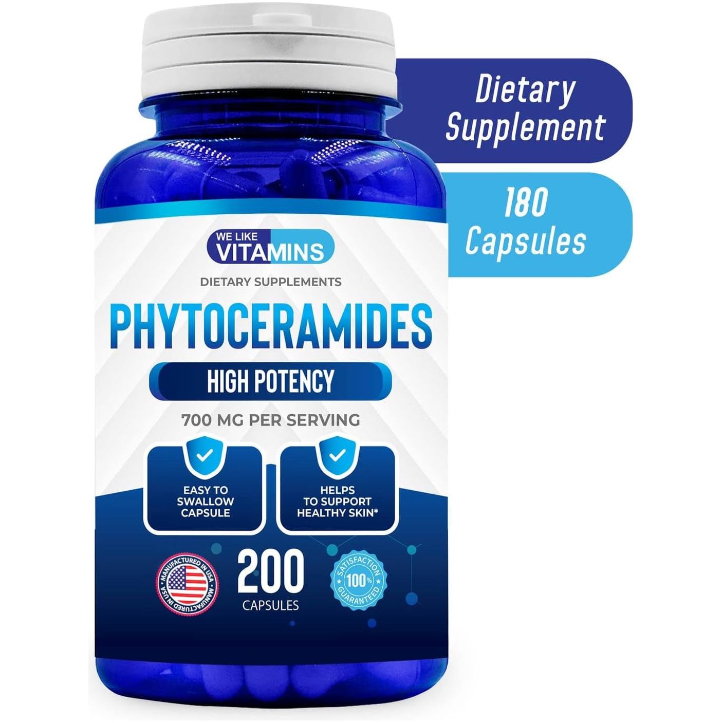 We like Vitamins Phytoceramides 700Mg - Skin Hydration, Repair, Rejuvination 200 Capsules