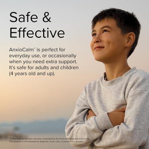 Terry Naturally Anxiocalm - Fast-Acting, Non-Drowsy, Non-Addictive Formula - 37 Servings