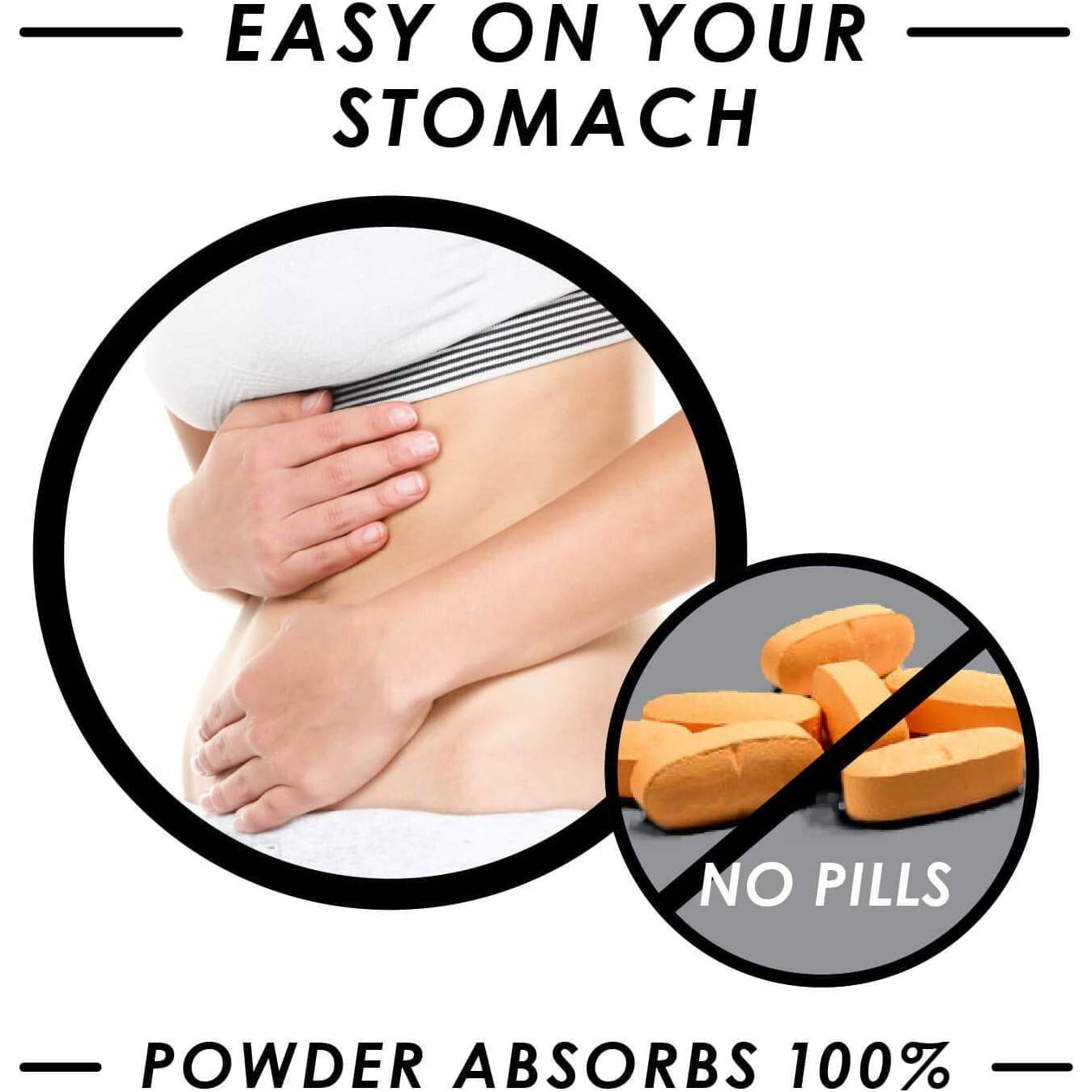 Multivitamin Powder - Drink Mix for Men Women BCAA Amino Acids Won’T Upset Your Stomach