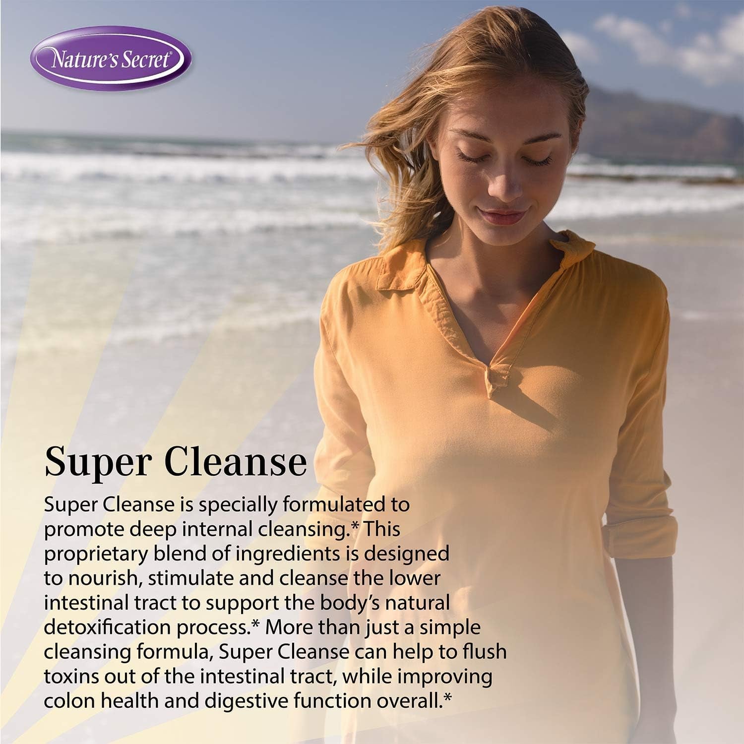 Super Cleanse by Nature'S Secret | Herbal and Probiotic Support, 100 Tablets