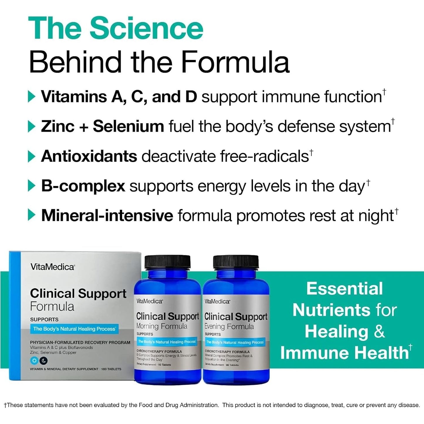 Vitamedica | Promotes Collagen & Wound Healing | Vitamin C, D, & a to Support Healthy Immune Function