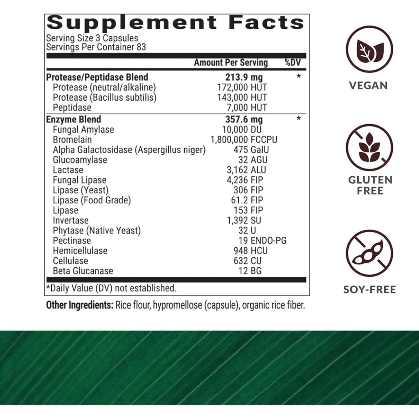 Bioptimizers Masszymes - Complete Digestive Enzymes Supplement for Gut Health - Bloating Relief (250 Capsules)