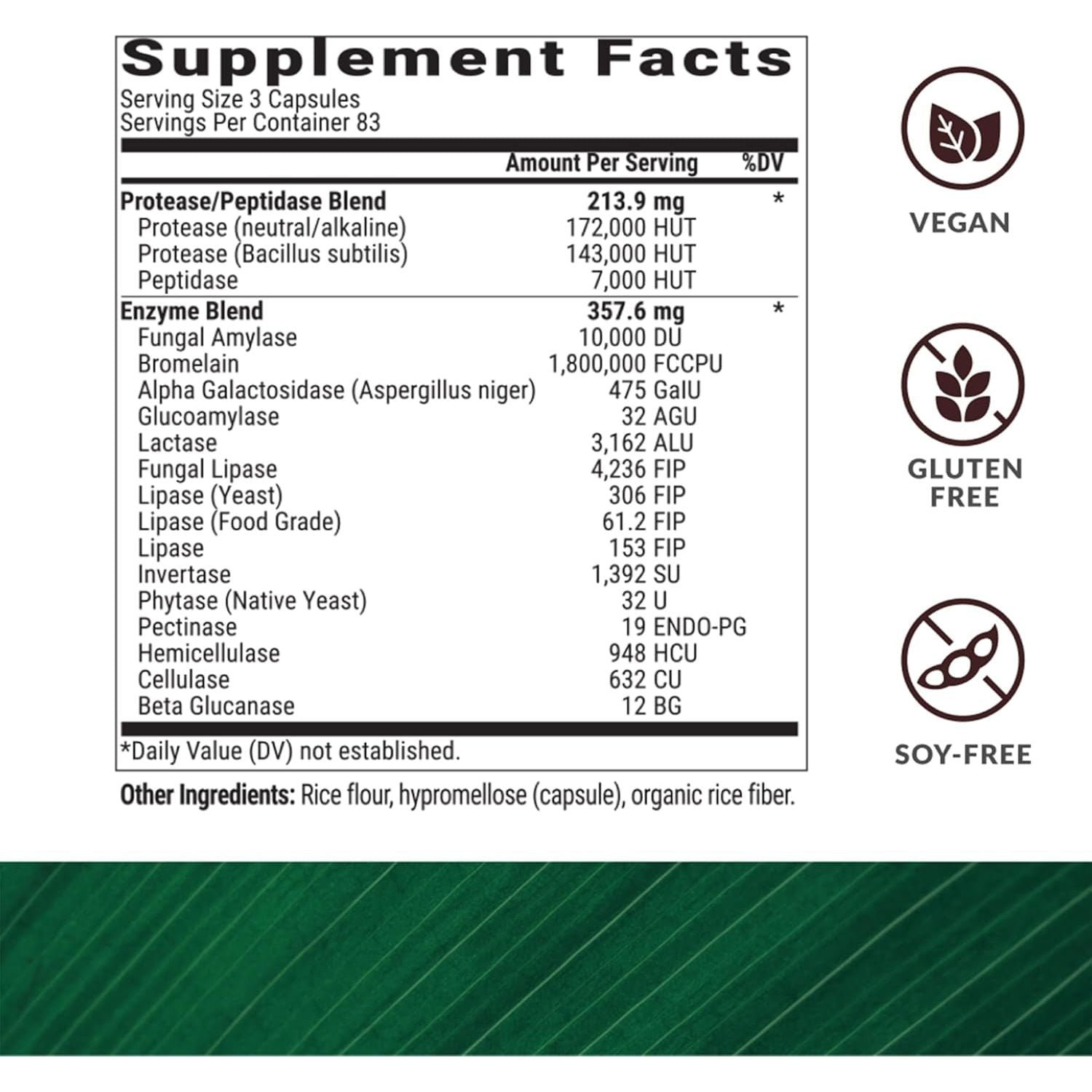 Bioptimizers Masszymes - Complete Digestive Enzymes Supplement for Gut Health - Bloating Relief (250 Capsules)