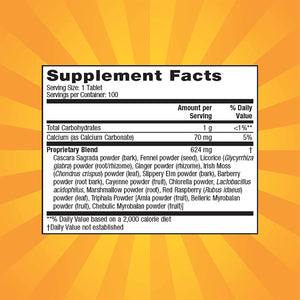 Super Cleanse by Nature'S Secret | Herbal and Probiotic Support, 100 Tablets