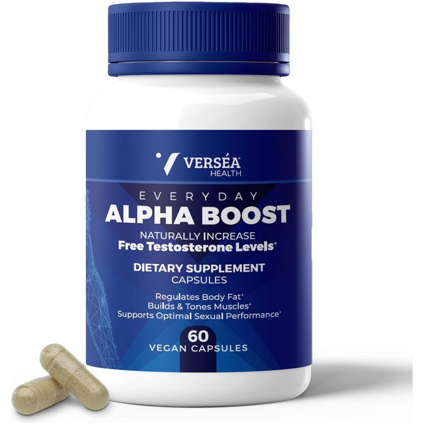 Versea Everyday Alpha Boost | Supports Natural Testosterone, Energy, Stamina, Endurance, and Vitality