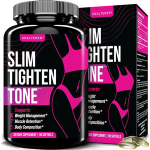 UNALTERED Belly Fat Burner for Women - Slim Waist, Lose Stomach Fat, Reduce Bloating  90 Capsules