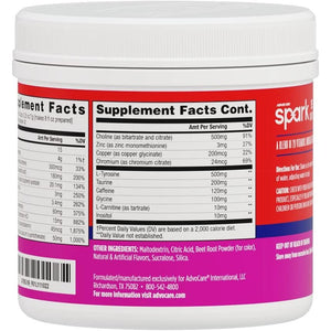 Advocare Spark Vitamin & Amino Acid Supplement - Focus & Energy Drink Powder Mix - Fruit Punch - 10.5 Oz