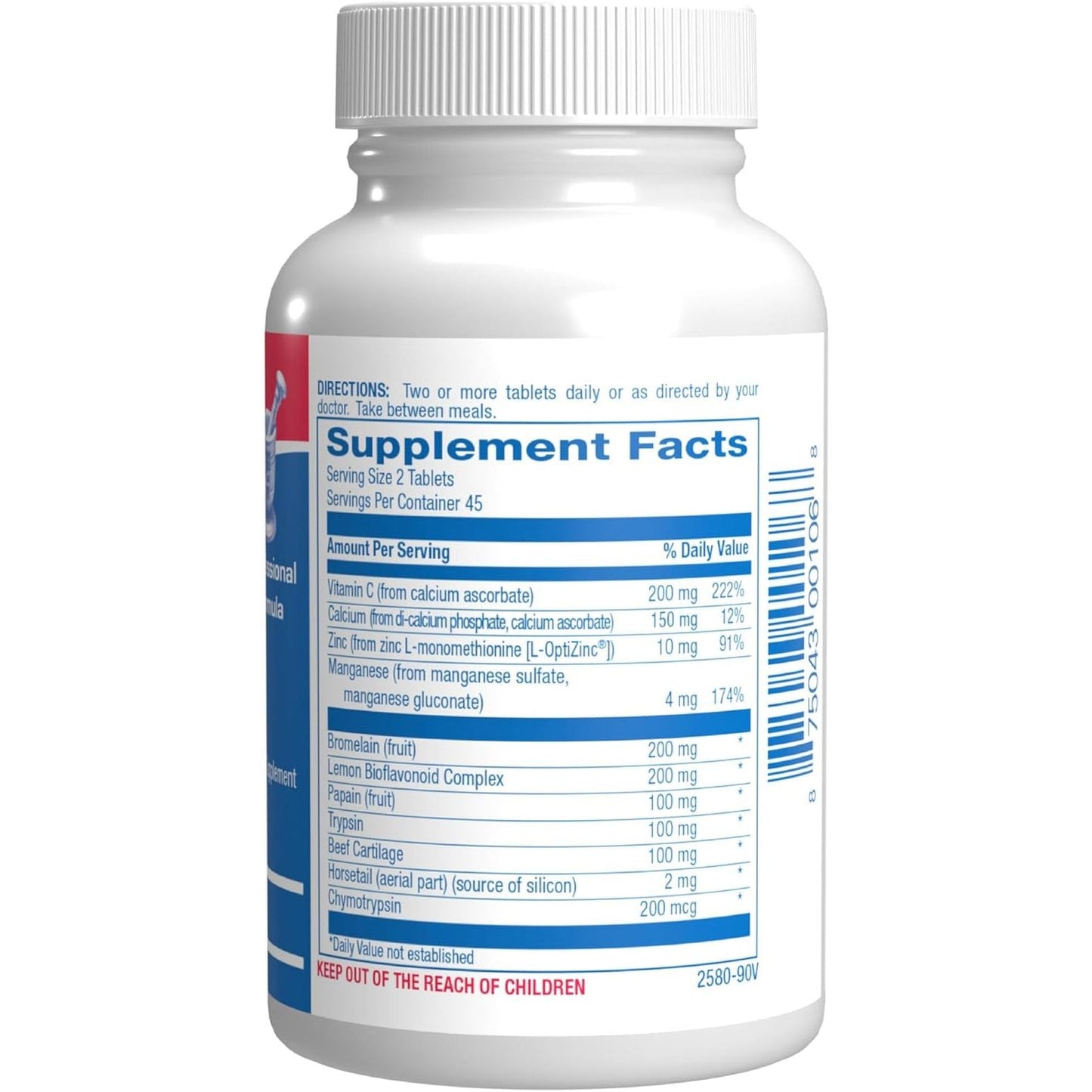 Cartilage Ligament and Tendon Supplement for Enhanced Comfort &  Mobility Zymain 90 Support