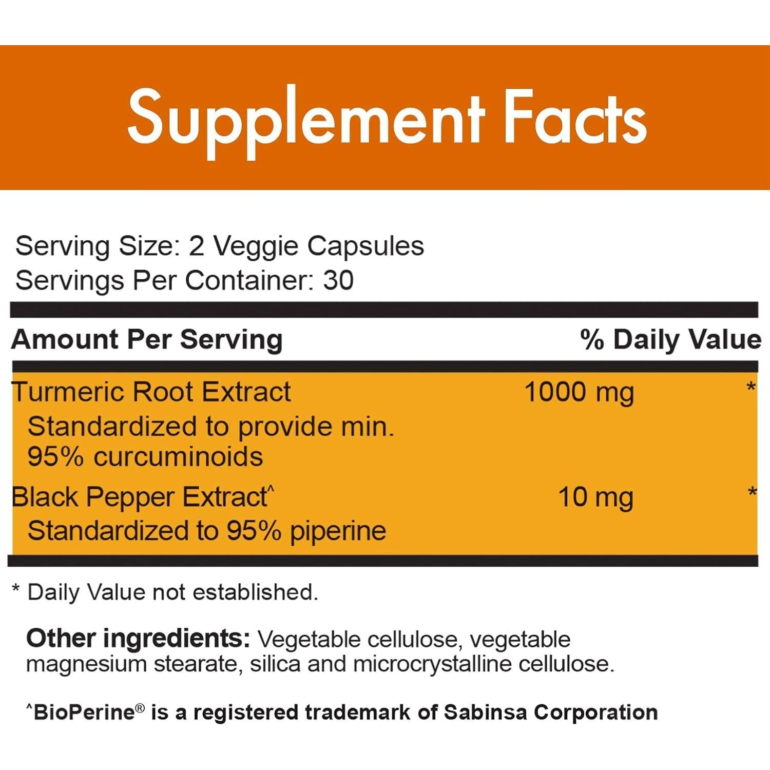 Stop Aging Now - Curcumin2K Formula with Bioperine Black Pepper Extract - 60 Veggie Caps