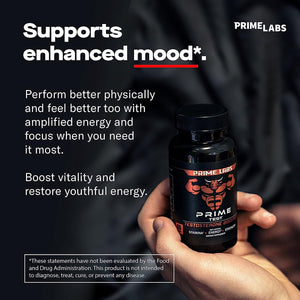 Prime Labs Men'S Testosterone Booster - Stamina, Endurance, & Strength - 60 Caplets