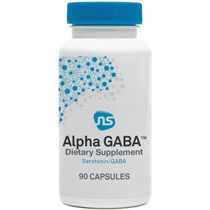 Neuroscience Alpha GABA Supplement - Help Soothe Anxiousness, Day or Night (90 Capsules)