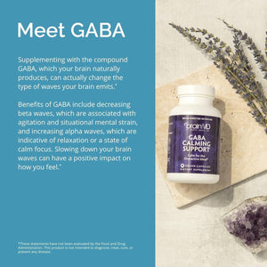 Dr Amen Brainmd GABA Calming Support - Promotes Relaxation 90 Capsules