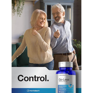 Horbäach Go Less Bladder Control Pills | Maximum Strength for Women and Men | 90 Capsules