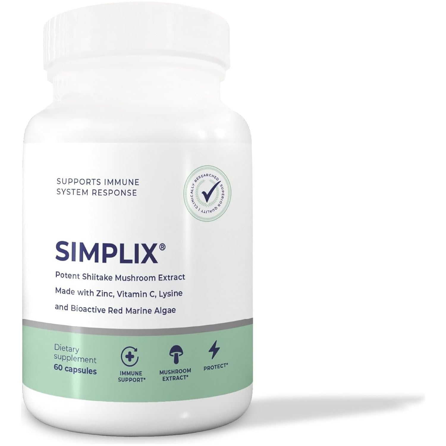 Simplix | Natural Supplement to Strengthen the Immune System | Respond to Outbreaks 60 Veggie Capsules
