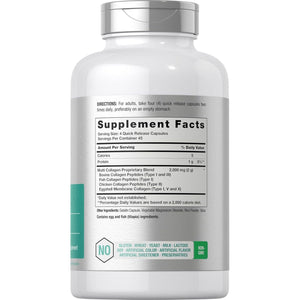 Horbäach Multi Collagen Protein 2000 Mg | 180 Capsules