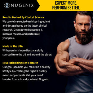 Nugenix Ultimate, Testosterone Booster, 120 Tablets