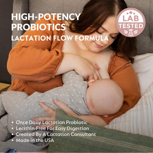 Holistic Lactation® Lactation Flow Formula - Support Breastmilk Flow & Milk Supply 60 Servings