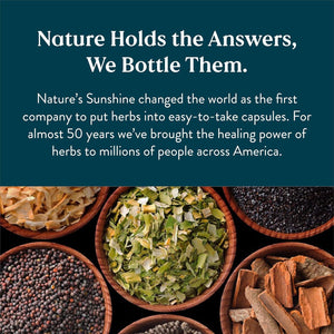 Nature'S Sunshine Wild Yam | Supports and Balances the Female Glandular System 100 Capsules