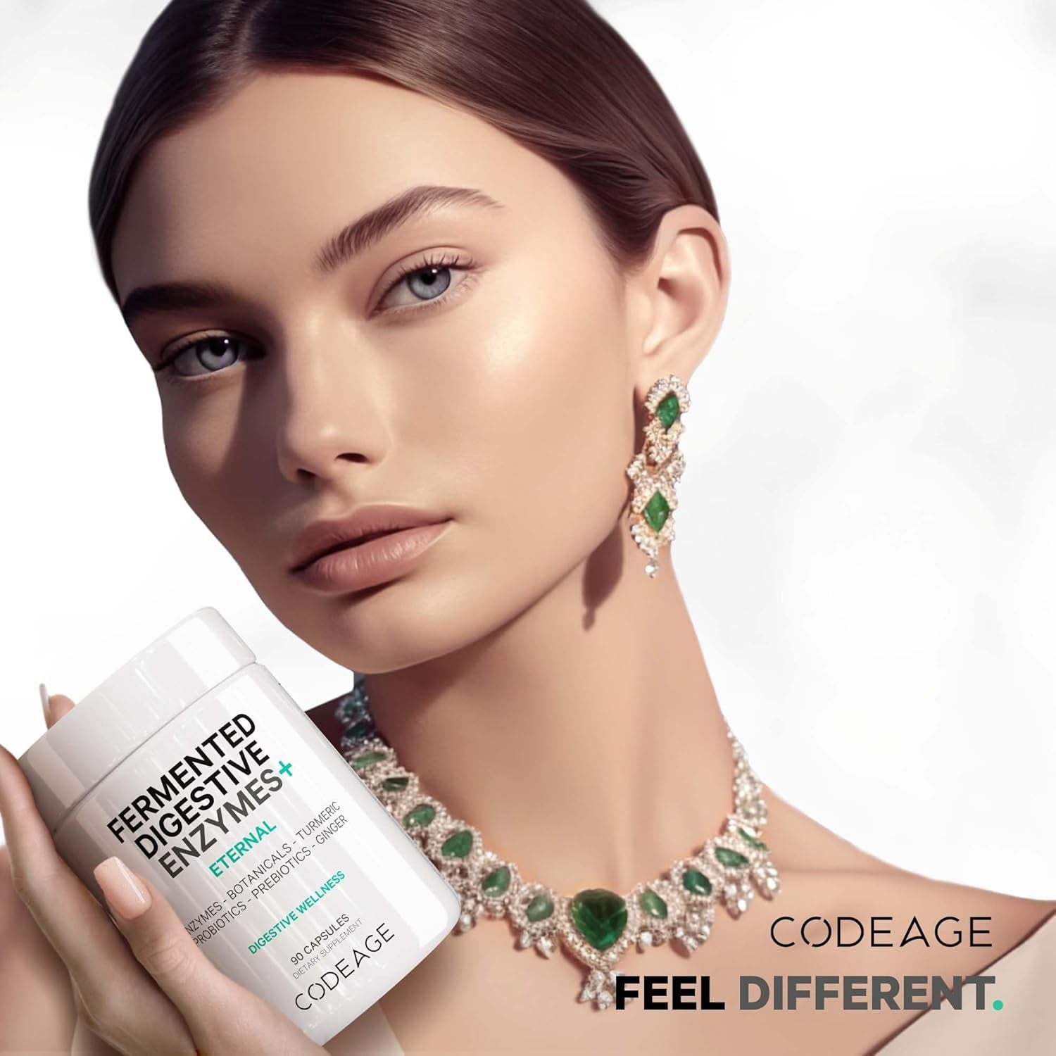 Codeage Fermented Digestive Enzymes Supplement- 90 Servings