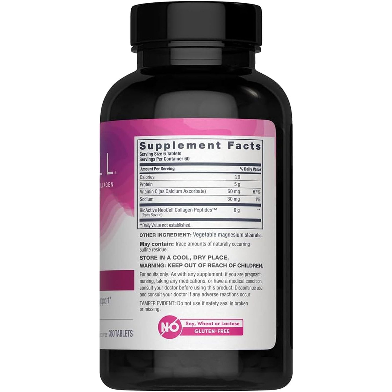 Neocell Super Collagen plus Vitamin C, Skin, Hair and Nails Supplement, Includes Antioxidants, 360 Count