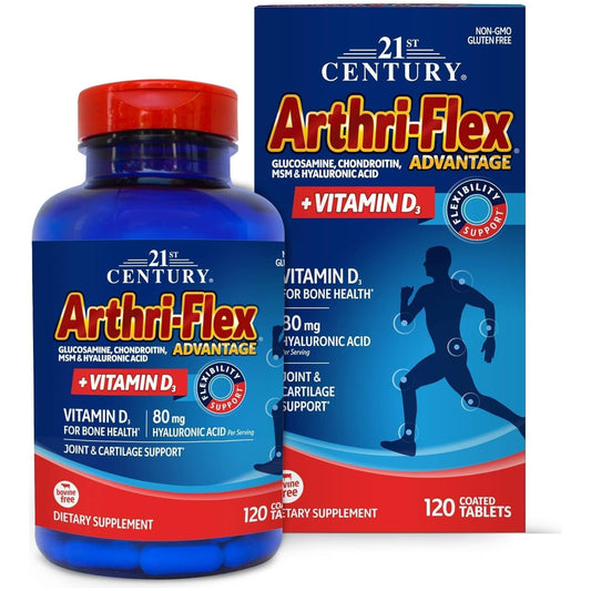 Arthri-Flex Glucosamine & Chondroitin MSM Advantage Tablets 120 Count by Arthri-Flex