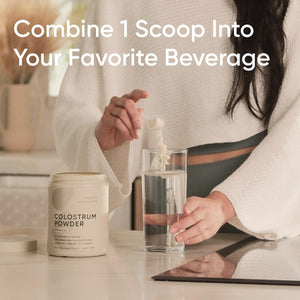 Sports Research® Colostrum Powder – Formulated to Support Workout Performance, Immunity & Gut Health 75 Servings