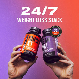 Jacked Factory Lean PM Night Time Fat Burner, Sleep Aid Supplement 60 Pills