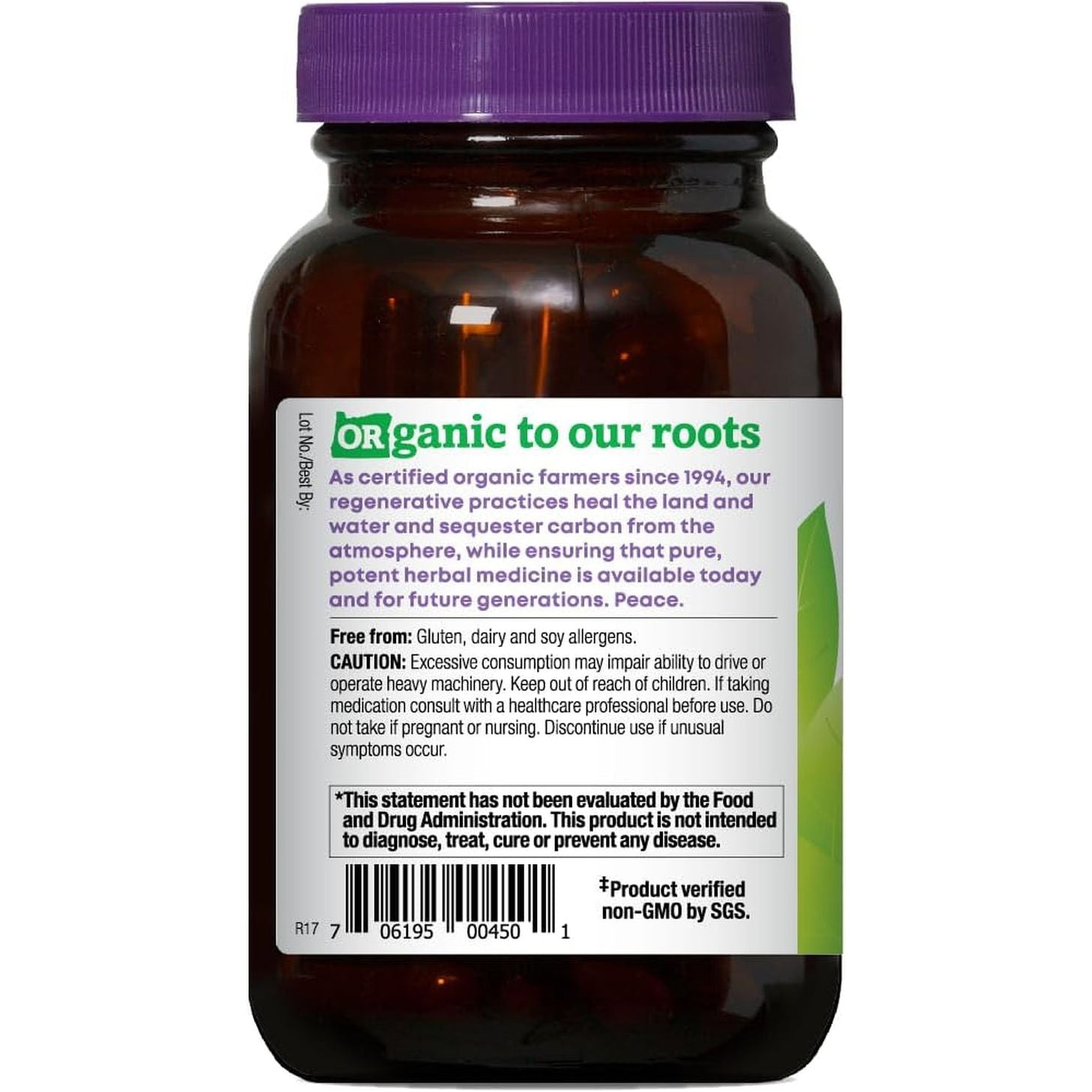 Oregon'S Wild Harvest Passion Flower Organic Vegan Capsules, 90 Count