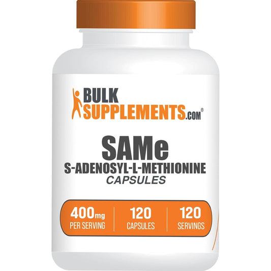 Bulksupplements.Com Same Capsules 400Mg, Gluten Free - 120 Capsules