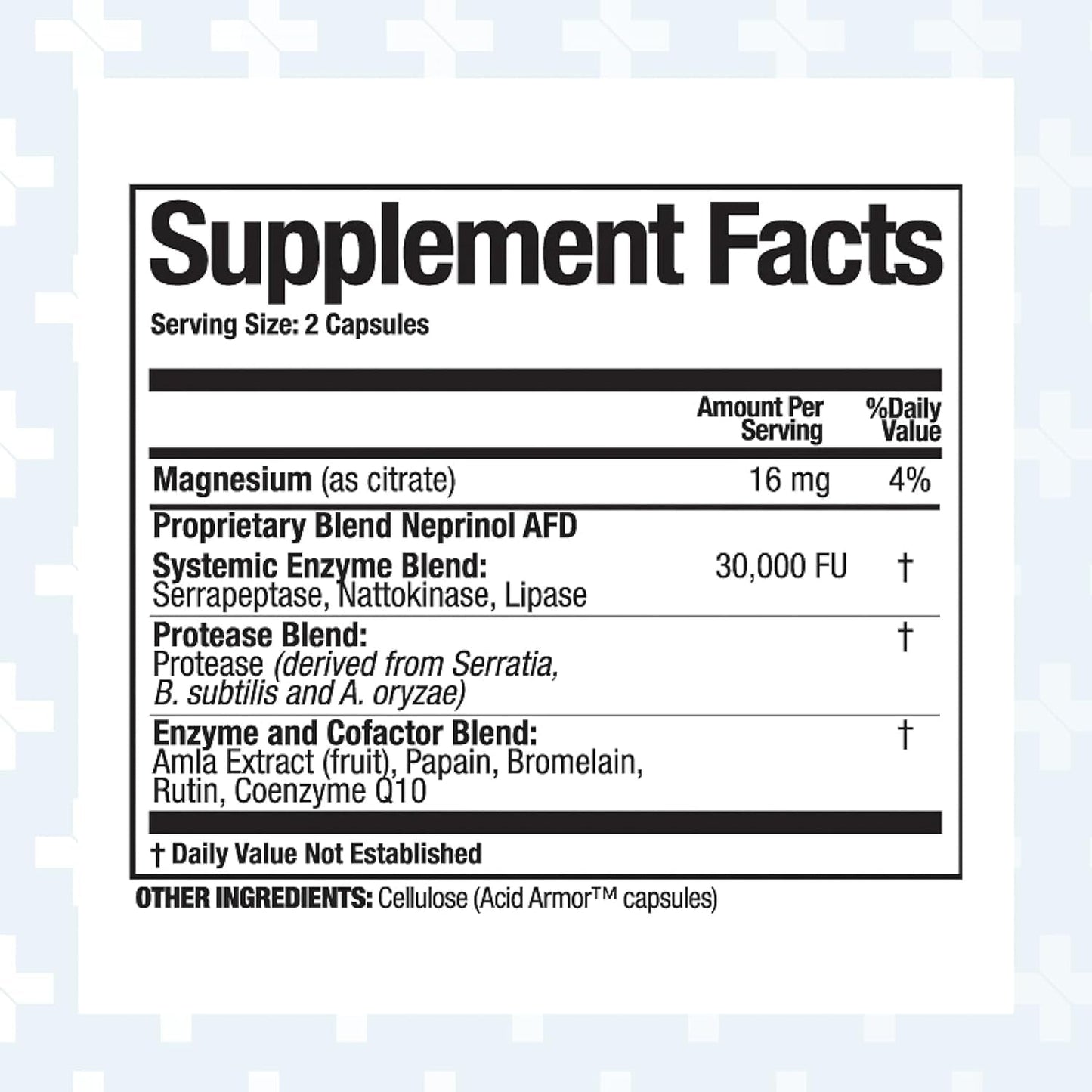 Arthur Andrew Medical, Neprinol AFD, Multi Enzyme Blend with Serrapeptase & Nattokinase, 90 Count
