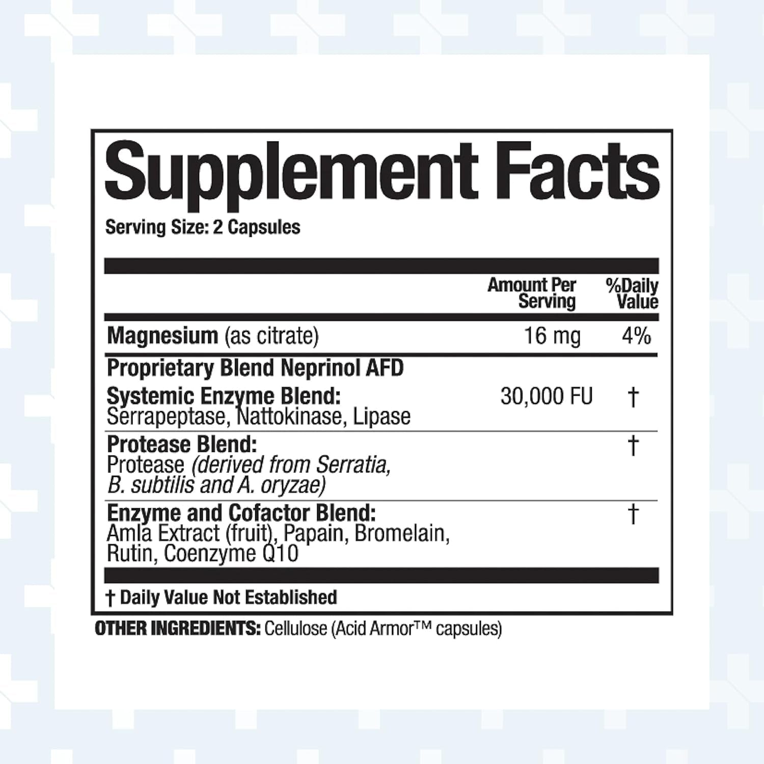 Arthur Andrew Medical, Neprinol AFD, Multi Enzyme Blend with Serrapeptase & Nattokinase, 150 Count