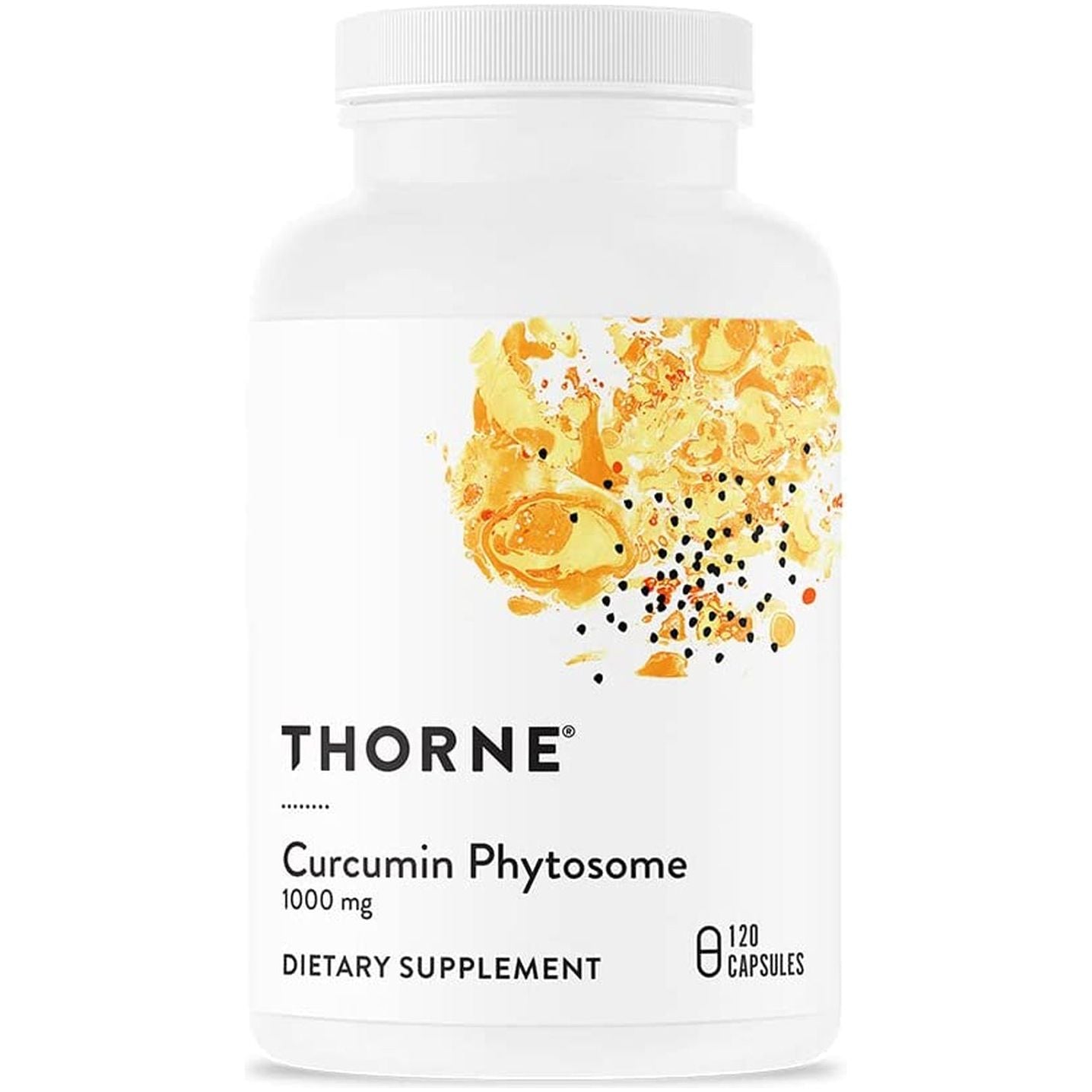 THORNE Curcumin Phytosome 1000 Mg - Supports Health in Joints, Muscles, GI Tract, Liver, and Brain - 120 Capsules