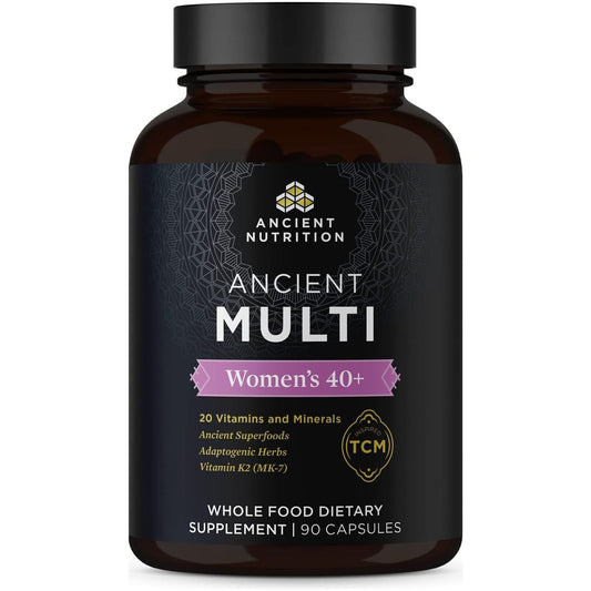Ancient Nutrition Multivitamin for Women 40+ for Stress, Sleep Support, Bone Health, 90 Count
