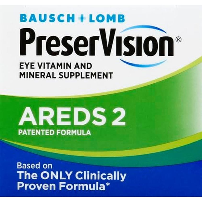Preservision AREDS 2 Eye Vitamin & Mineral Supplement, Contains Lutein, Vitamin C, Zeaxanthin, Zinc & Vitamin E, 130 Softgels