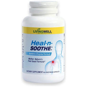 HEAL-N-SOOTHE Proteolytic Enzymes - Natural Joint Support Supplement - 90 Count