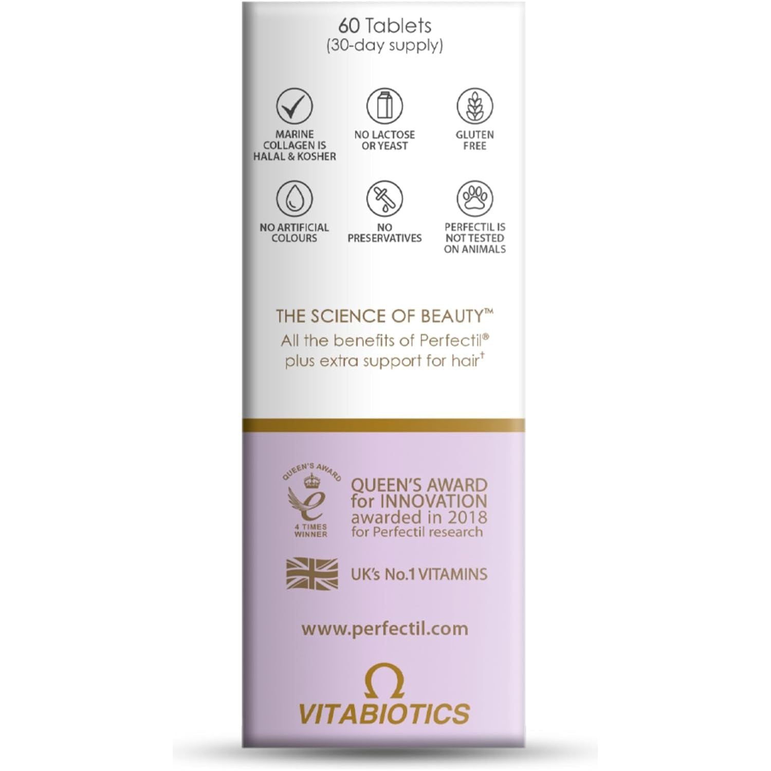 Perfectil Vitabiotics Multivitamin | Hair Growth and Thickening Formula