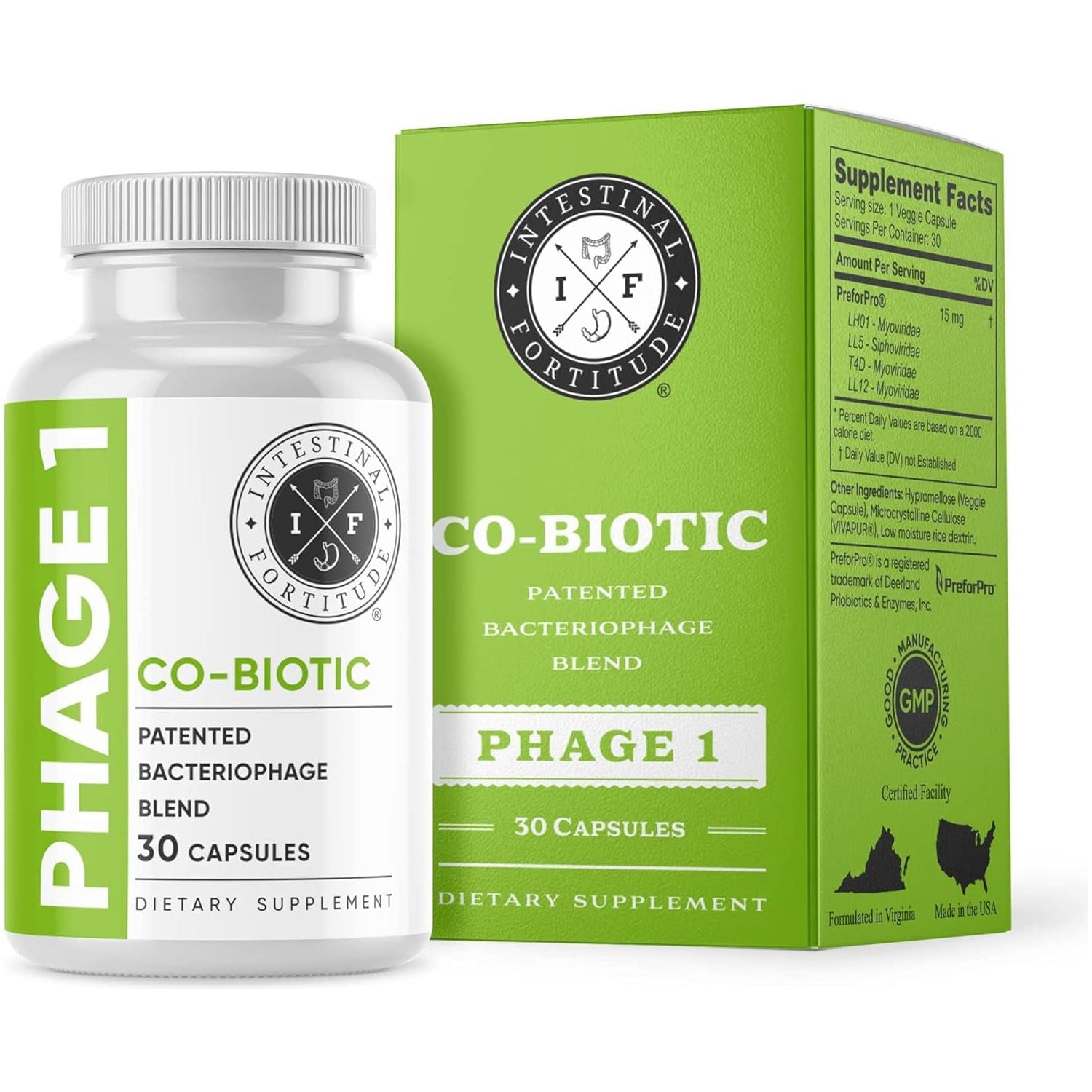 Intestinal Fortitude Phage 1 - Ultimate Gut Health Supplement
