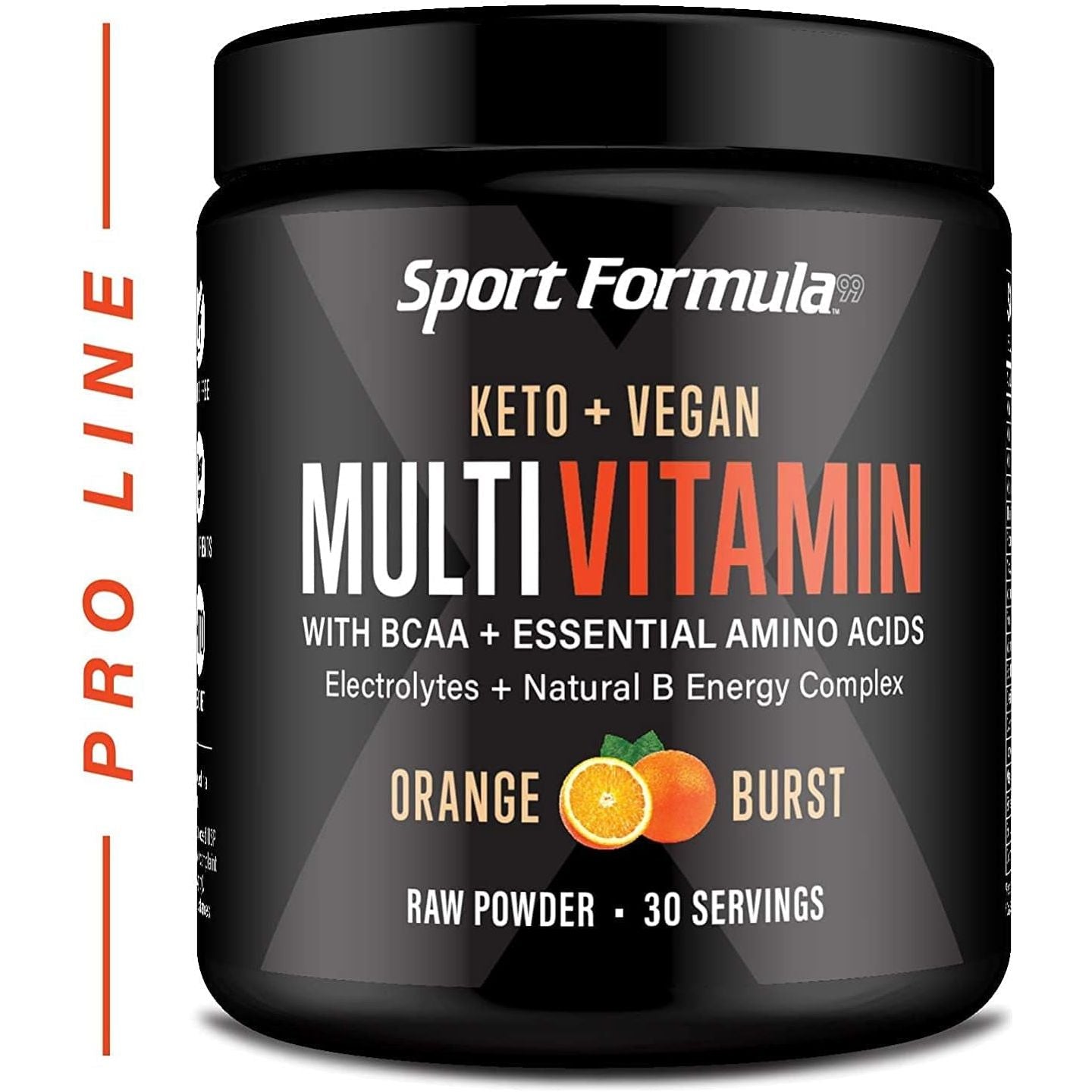 Multivitamin Powder - Keto Drink Mix for Men Women BCAA Amino Acids Won’T Upset Your Stomach