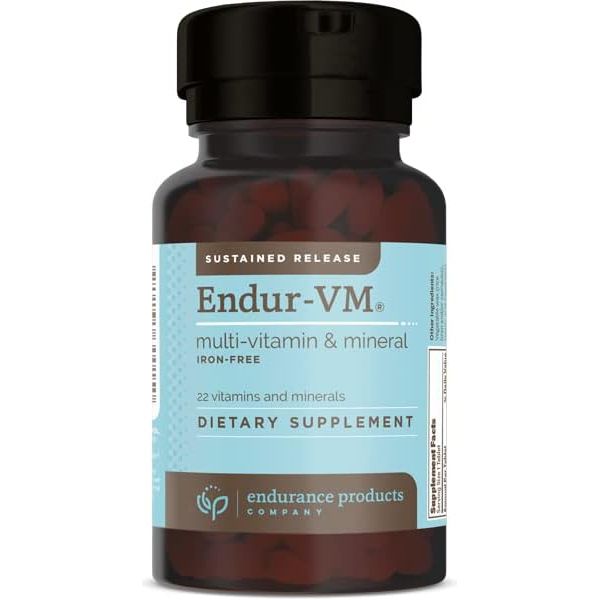 ENDUR-VM - without IRON – Sustained-Release Daily Multi-Vitamin - 60 Tablets