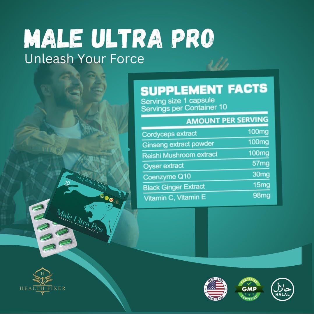 Ultra Pro Sports Nutrition for Improved Performance, Energy and Endurance,10Pk Capsules