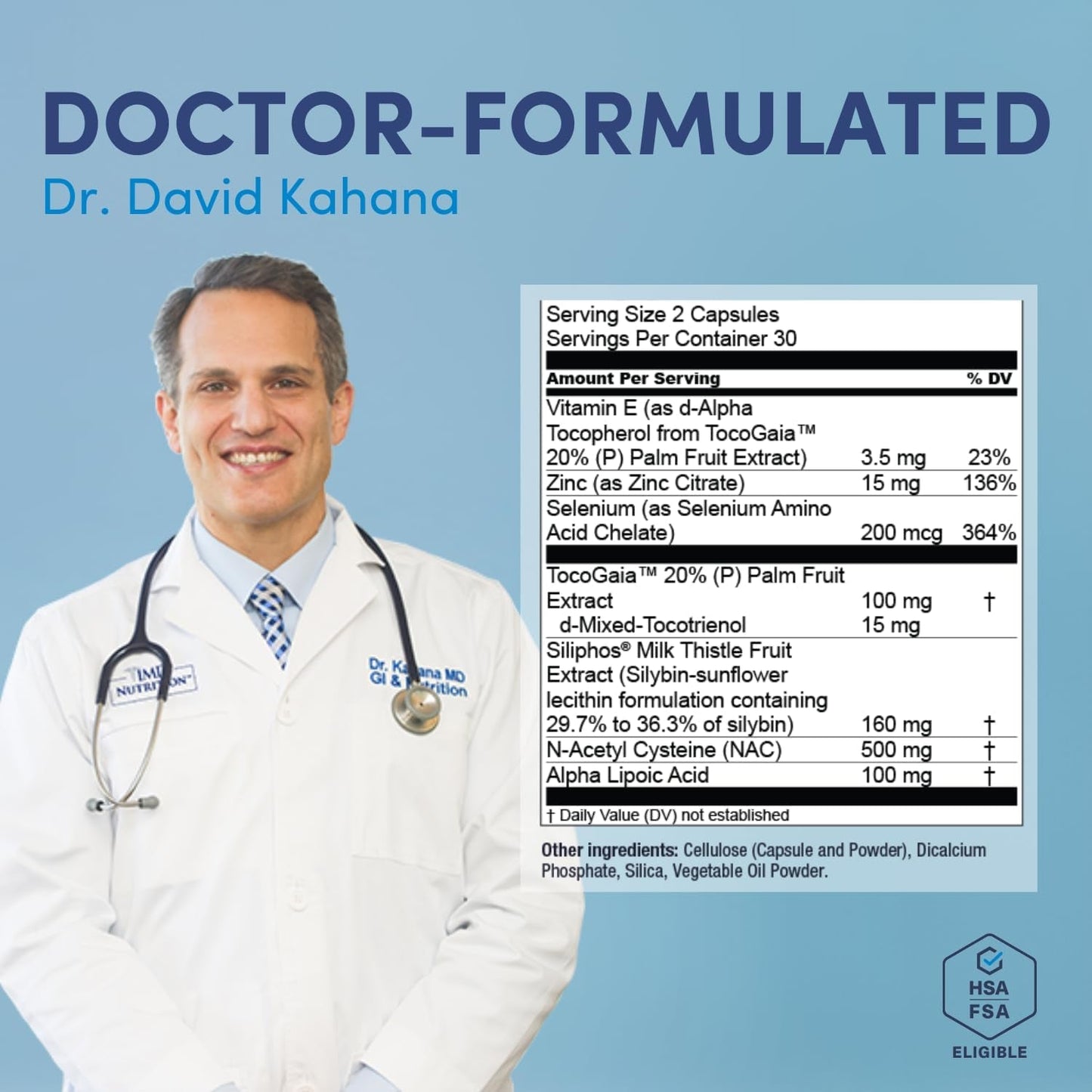 1MD Livermd - Liver Support Supplement | Siliphos Milk Thistle Extract 60 Capsules