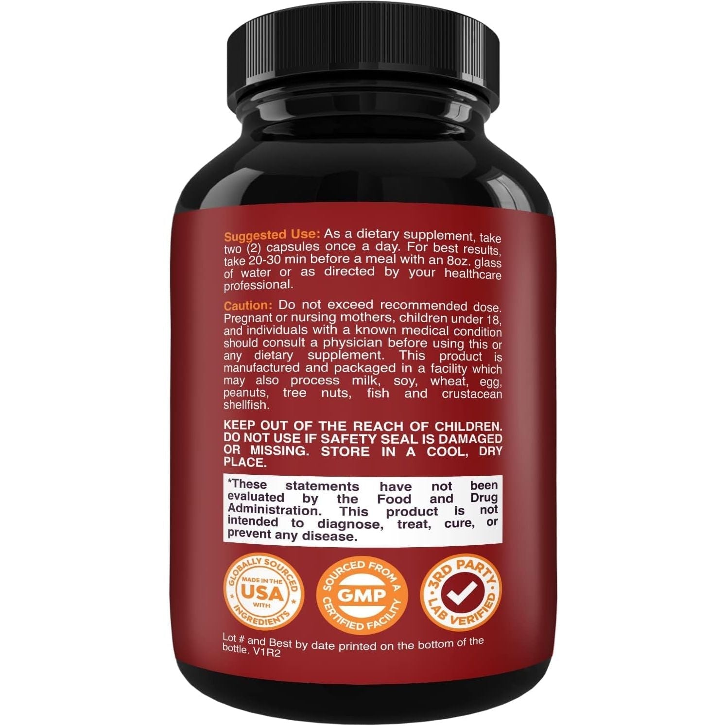 Nitric Oxide Booster Complex with L-Arginine & L-Citrulline – Amplifier for Increased Endurance