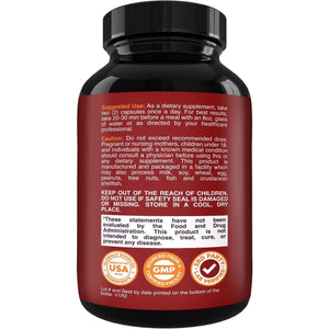 Nitric Oxide Booster Complex with L-Arginine & L-Citrulline – Amplifier for Increased Endurance