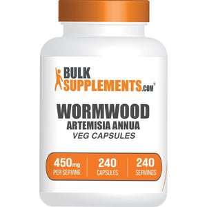 Bulksupplements.Com Wormwood Extract Capsules - Gluten Free, 240 Veg Capsules