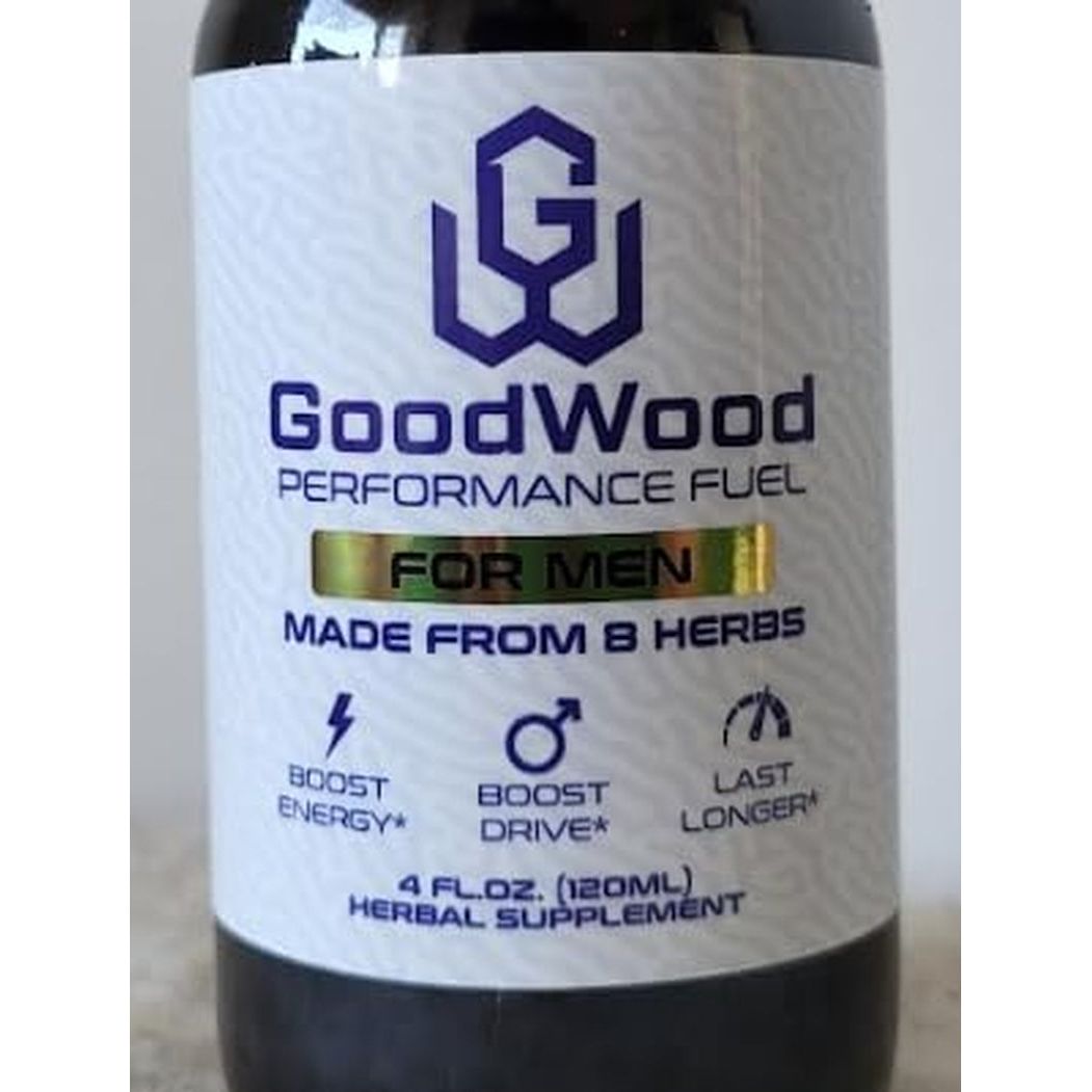 Goodwood - Male Liquid Drops - Increases Stamina and Size - Improves Energy, Drive, and Power for Men